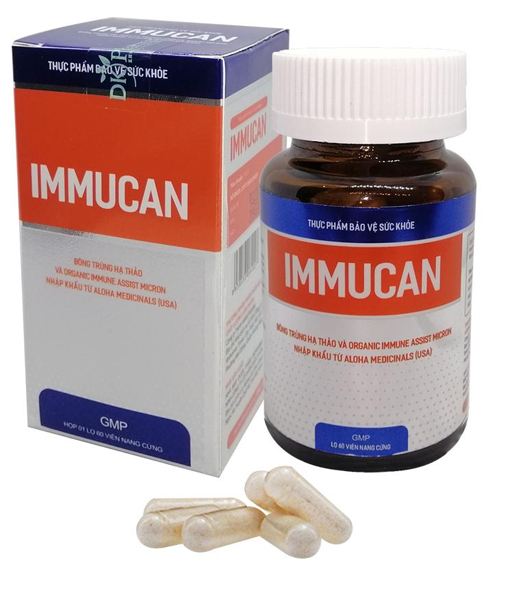 THÔNG BÁO: Thay đổi quy cách bao bì, mẫu mã sản phẩm IMMUCAN